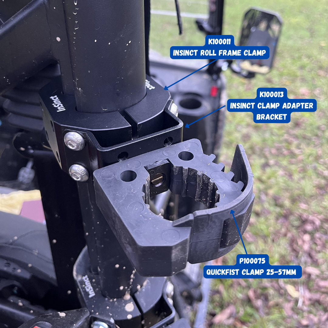 InSinct Roll Frame Clamp Adapter Bracket