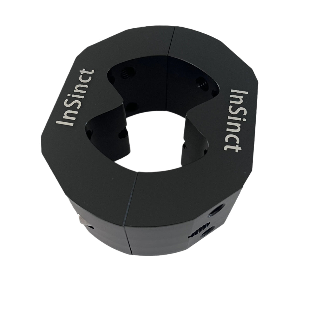 Heavy-duty roll frame clamp for CFMoto UForce, designed for secure mounting of accessories like lights and brackets on the roll cage.