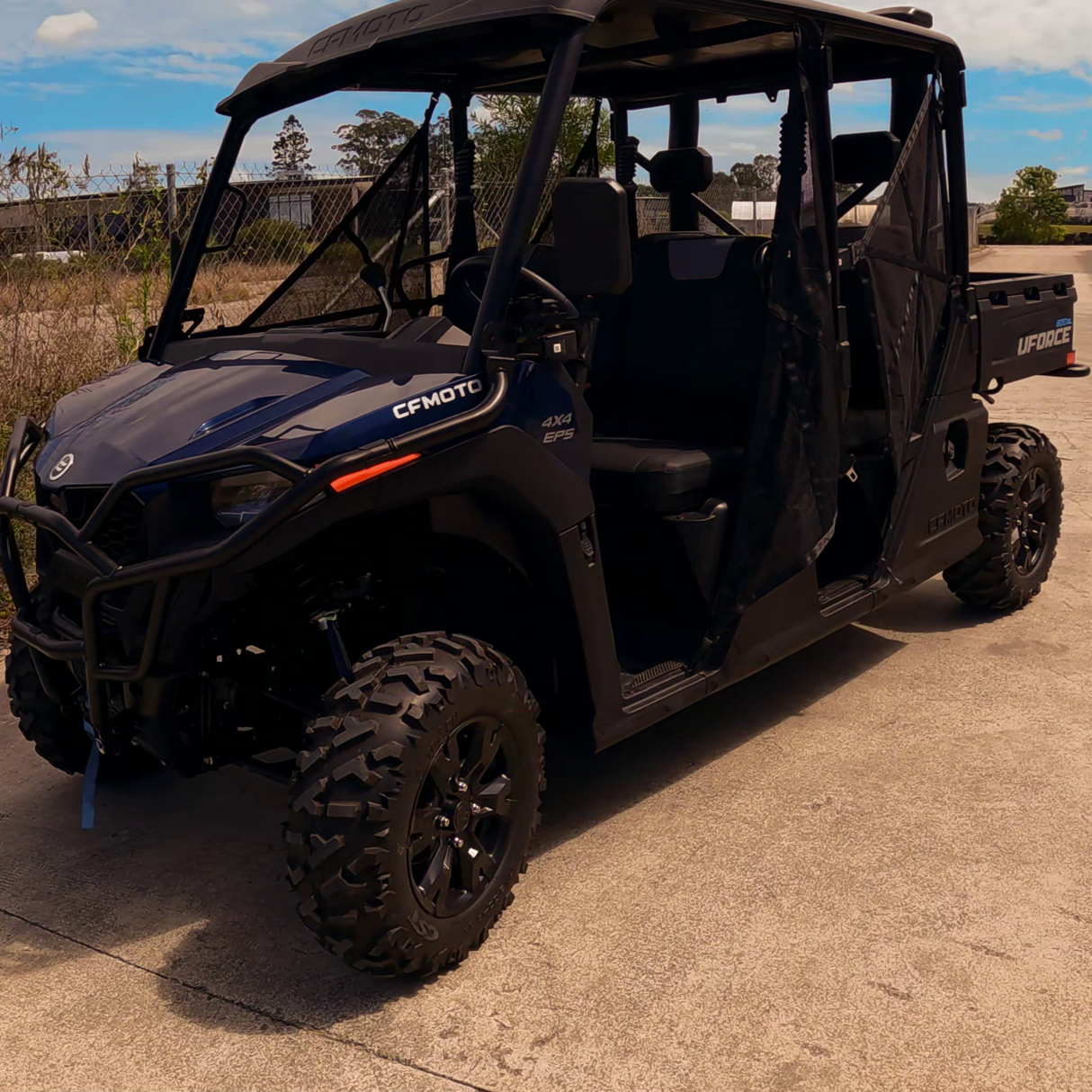 Shot of the CFMoto UForce 800 XL, InSinct offers various australian made products to suit this model