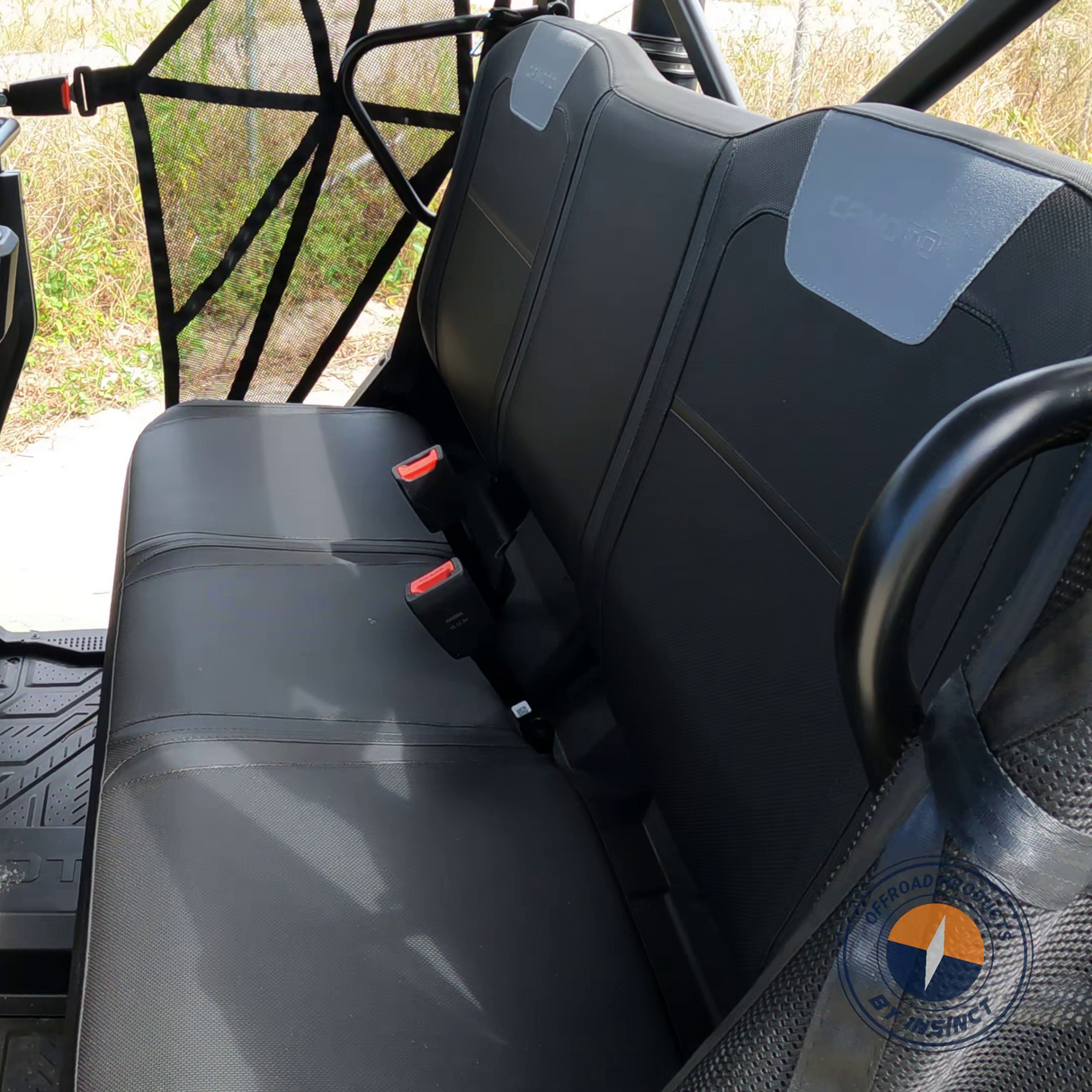 Heavy duty canvas seat covers for the UForce 800 XL rear row