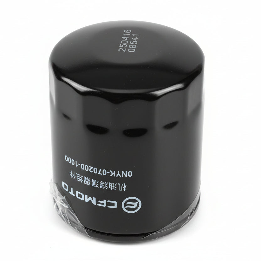 Genuine CFMoto oil filter part number ONYV-070200-1000, suitable for CFMoto U10 Pro models.