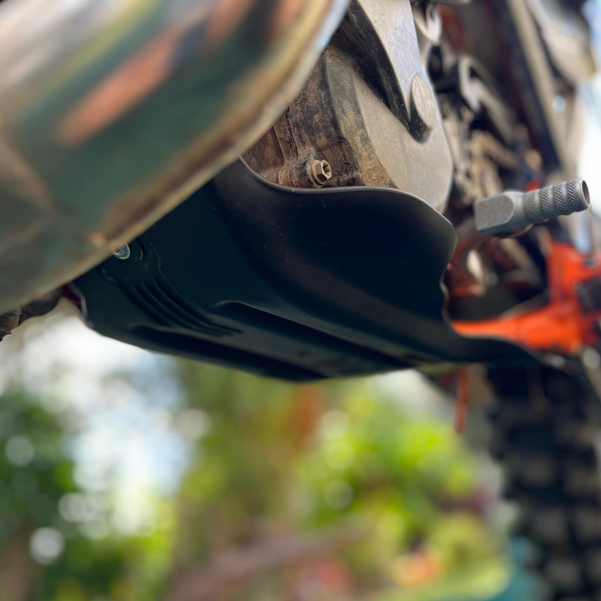 Skid plate KTM 2 stroke EXC 2004-2016