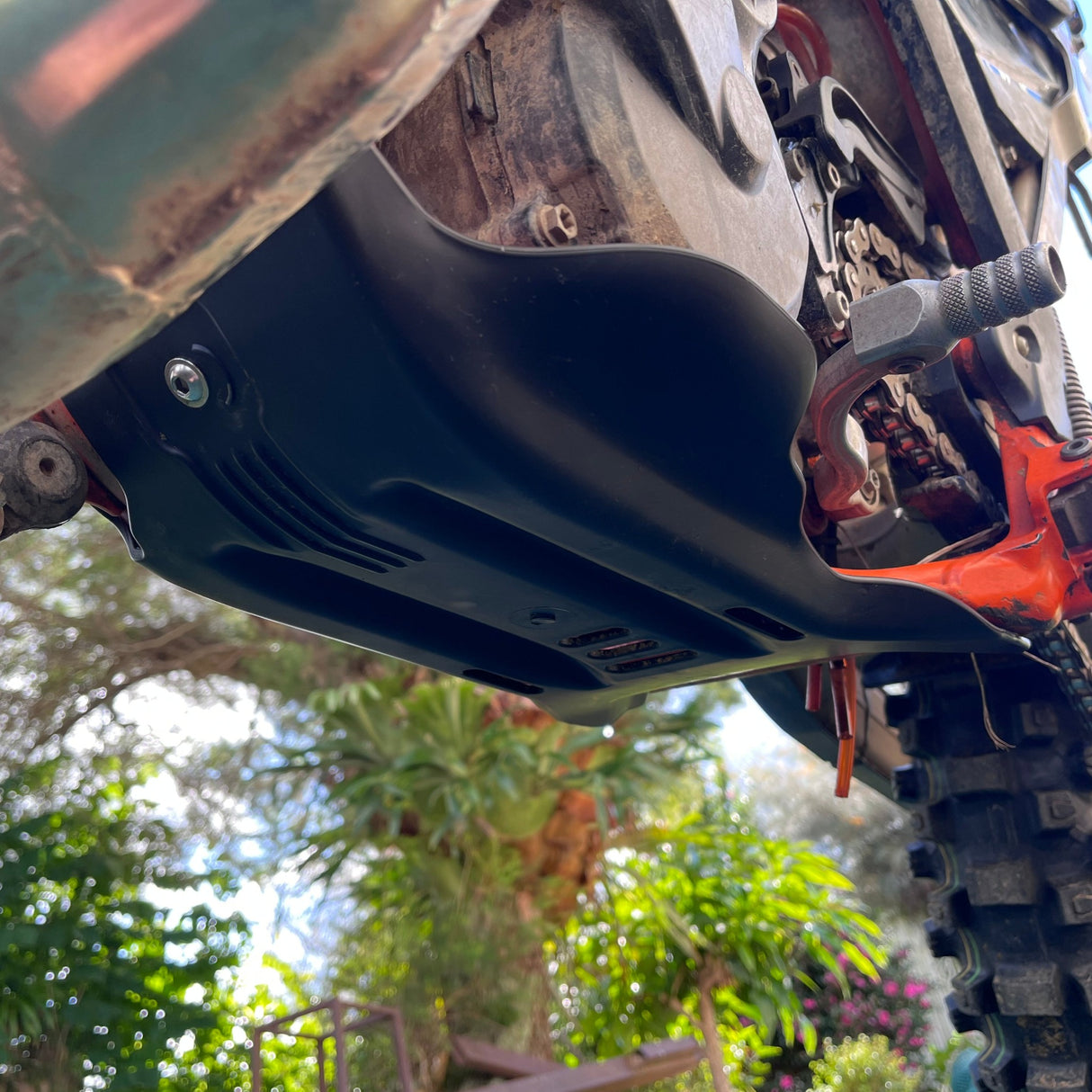 Skid plate KTM 2 stroke EXC 2004-2016