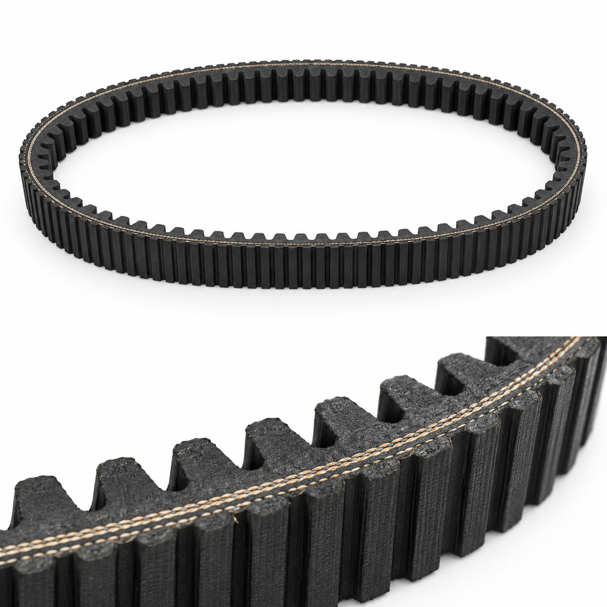 Mitsuboshi OEM replacement CVT drive belt for CFMoto CFORCE, UFORCE and ZFORCE models, replacing part 0JWA-055000-10000.