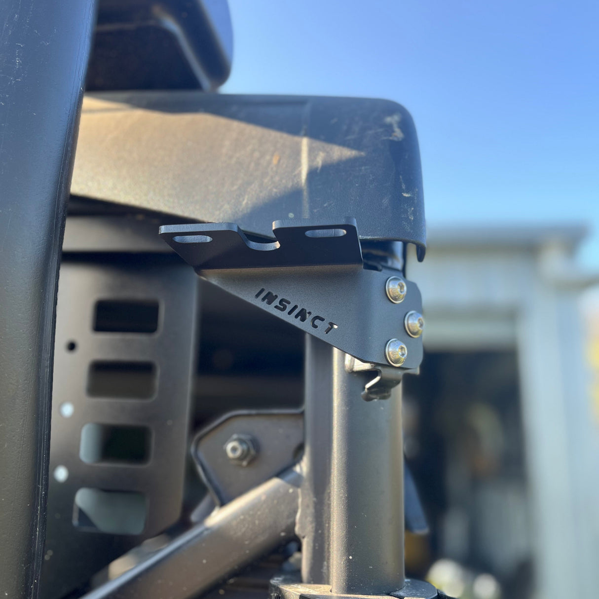 Worklight mounted on InSinct rear bracket – CFMoto UForce 600