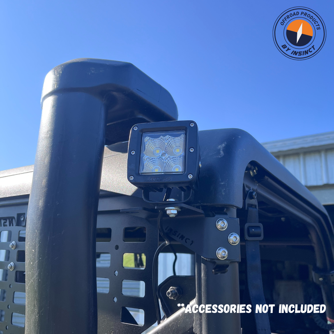 Rear tray illumination using InSinct bracket-mounted work light – CFMoto UForce