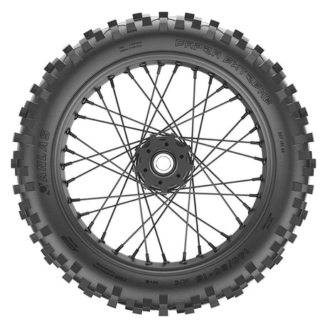 Side profile of Anlas Carpa Extreme 140/80-18 soft rear tyre for hard enduro