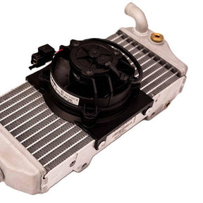 Beta Fan Kit Installed for Hard Enduro