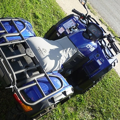 CFMoto CForce 400 & 520 2015-2022 Canvas Seat Covers Main Seat-Charcoal