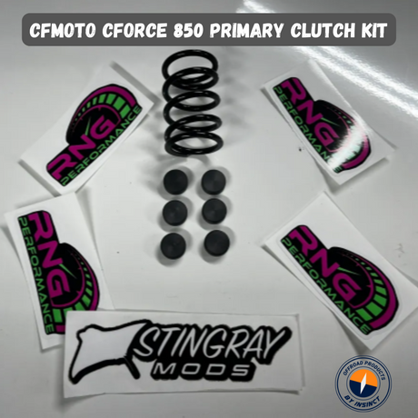 RNG Performance Primary Clutch Kit for CFMoto CForce 850, engineered to boost power delivery, improve throttle response, and enhance overall clutch performance