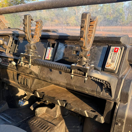 storage pockets installed in a Can-Am Defender HD11 interior
