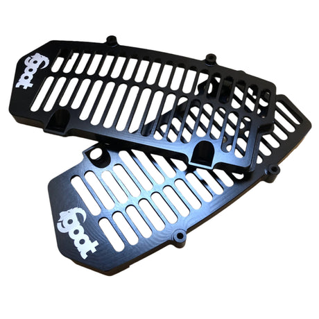 Unibody radiator guards with mounting hardware for KTM, Husqvarna, and GASGAS 2024