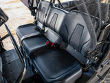 Original factory seats of a Honda Pioneer 1000‑3 & 1000-5 without any seat or backrest covers installed