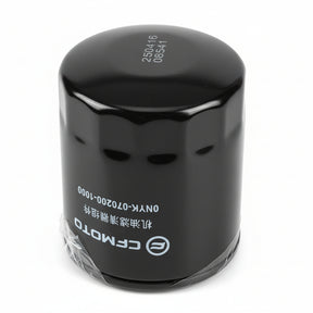 Genuine CFMoto oil filter part number ONYV-070200-1000, suitable for CFMoto U10 Pro models.