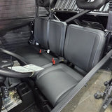 Heavy-duty charcoal canvas seat covers for 2025 onward Segway UT6 UTV models