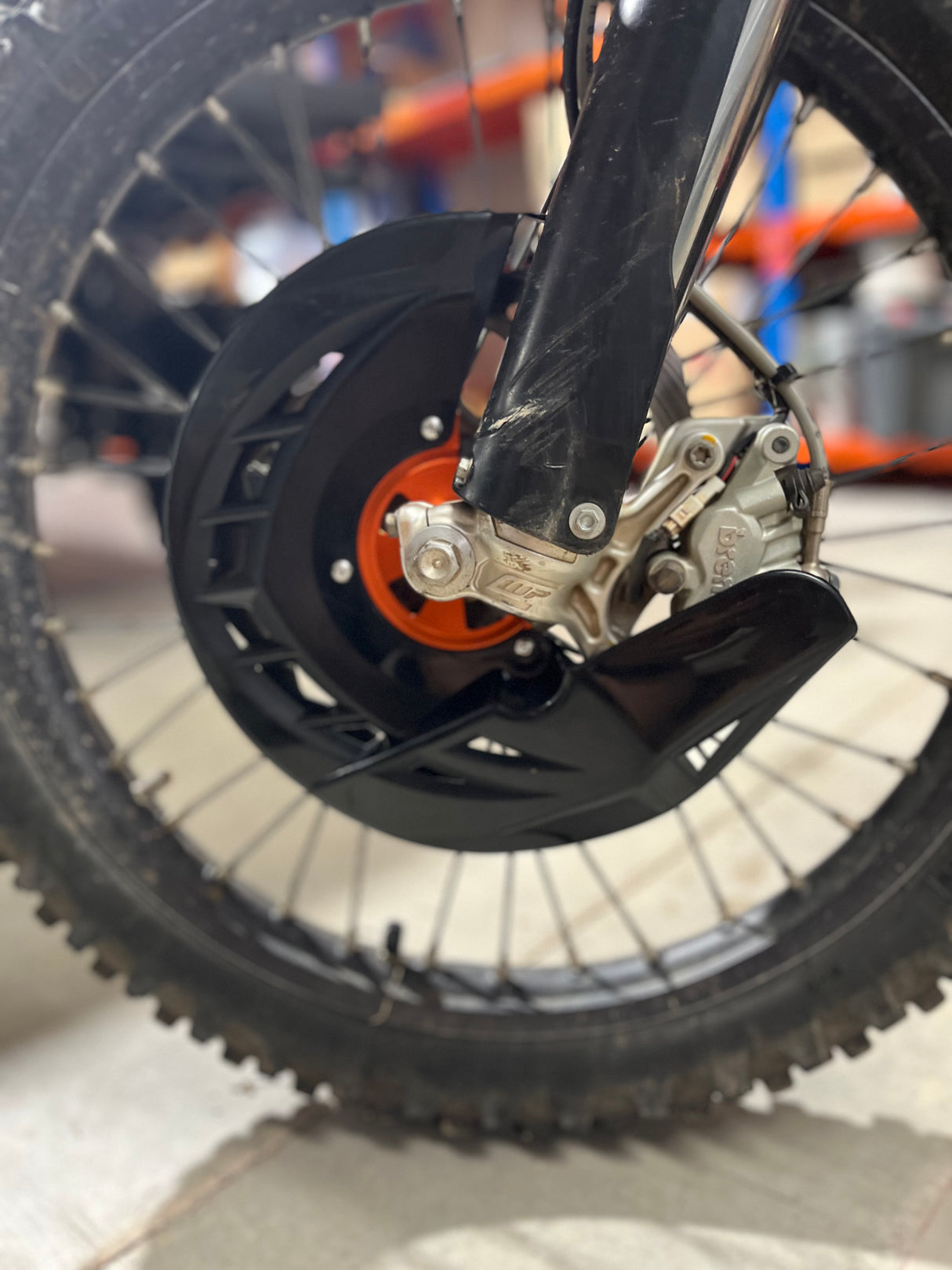 Front Brake Disc Guard – Husqvarna (2015–2024)