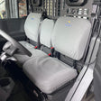 InSinct canvas seat covers fitted to a CFMOTO U10 Pro and Highland protecting the front seats from dirt, mud and wear