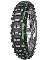 Mitas Terra Force EF 140/80-18 SUPER SOFT Double Green Stripe Rear Tyre