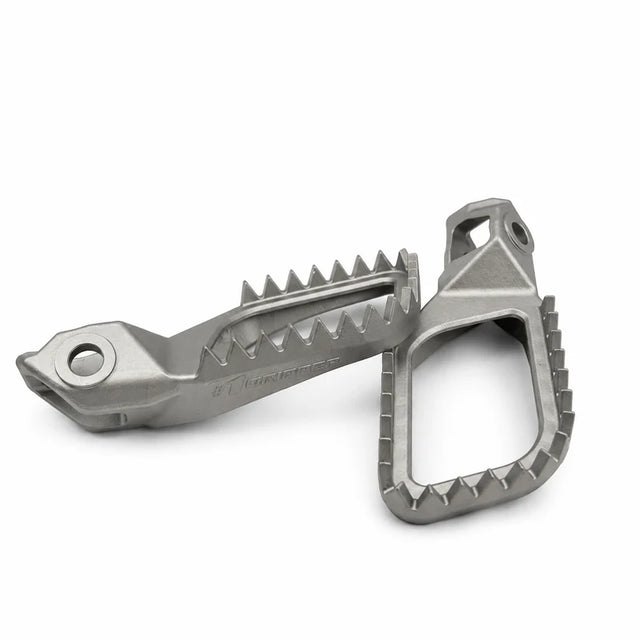 ONEGRIPPER CTRL V2 stainless steel footpegs for KTM Husqvarna GasGas and Beta Enduro bikes
