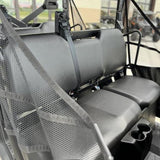 Close up of Polaris Seats for 1000 EPS canvas seat covers
