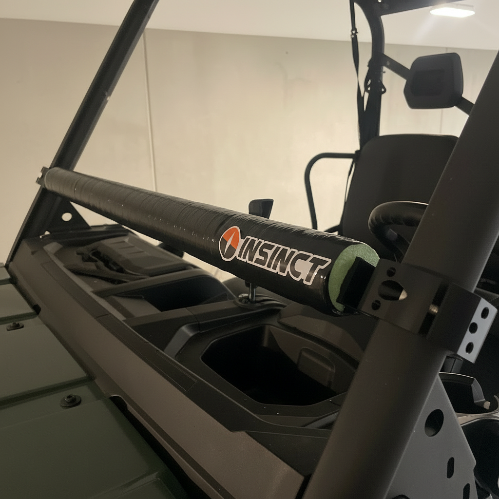 Example of roll frame clamp for polaris ranger used for shooting platform