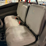 Heavy-duty charcoal canvas seat covers for Segway UT10 and UT6 side by side vehicles