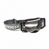 AirScreen AERO EX Enduro Goggles - Grey White Black