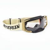 AirScreen AERO EX Enduro Goggles - Sand Black