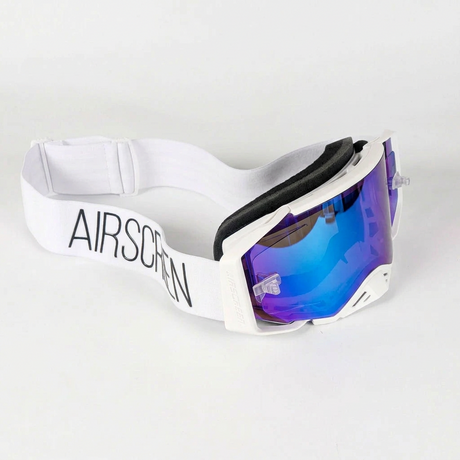 Airscreen goggles for mtb and dirt bikes with opening lens