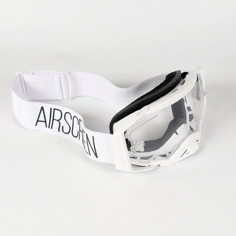 Hard enduro specific AirScrenn googles with opening lens to prevent fogging