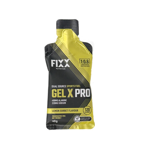 FIXX Gel X PRO Lemon Sorbet energy gel 40g