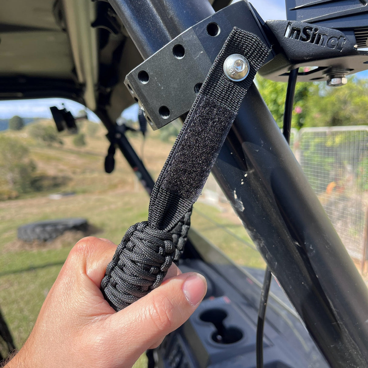 Paracord Grab Handle